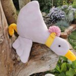 szablon na pluszaka, wykrój na maskotki, wykroje na kaczkę, jak uszyć kaczkę, wykroje na zabawki