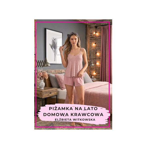 wykrój na piżamkę damską